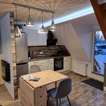 Gemuetliche Dachwohnung Mit Kleiner Oder Grosser Dachterrasse Nebeneinander Wolmirstedt Bagian luar foto